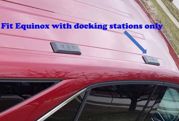 BRIGHTLINES Heavy Duty Anti-Theft Premium Aluminum Roof Bars Roof Rack Crossbars Compatible with 2018-2019 Chevy Equinox Without Roof Rails - Image 2