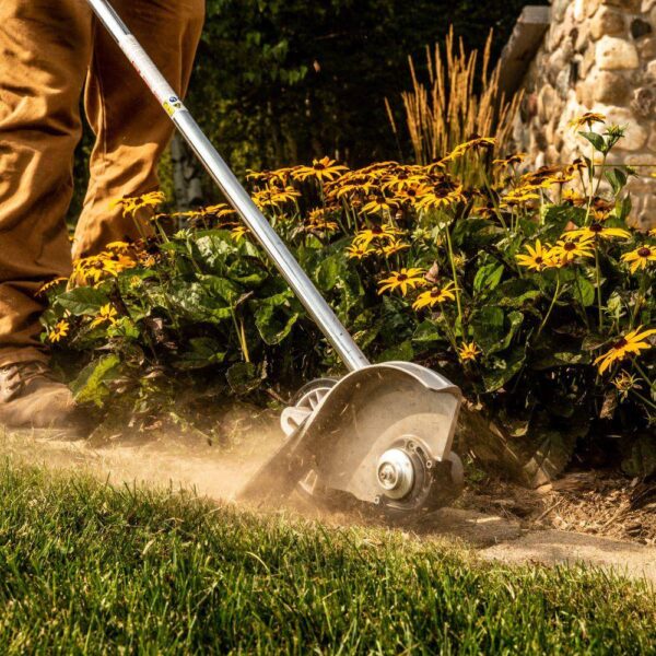 99944230001 7.75 in. Straight Shaft Edger Attachment to Convert Compatible Trimmers or Bed Redefiner to an Edger Lawn Tool - Image 5