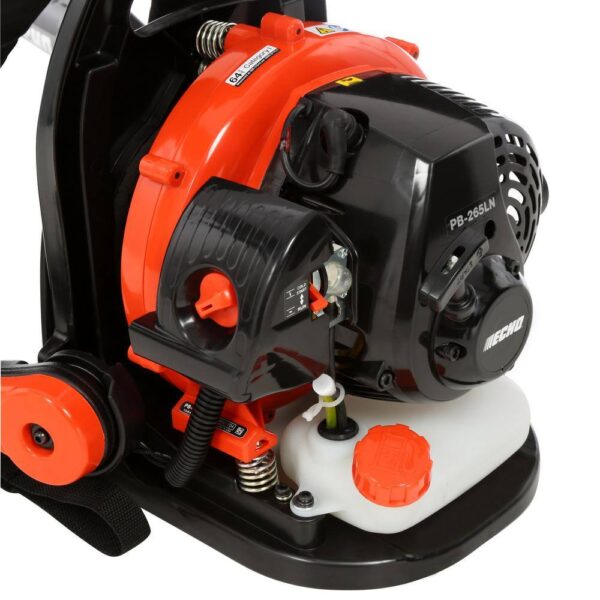 PB-265LN 158 MPH 375 CFM 25.4 cc Gas 2-Stroke Low Noise Backpack Leaf Blower with Hip Throttle - Image 11