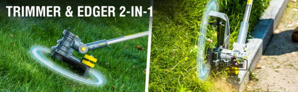40V Cordless String Trimmer with 4.0 Ah Battery and Charger DB2603 - Image 9