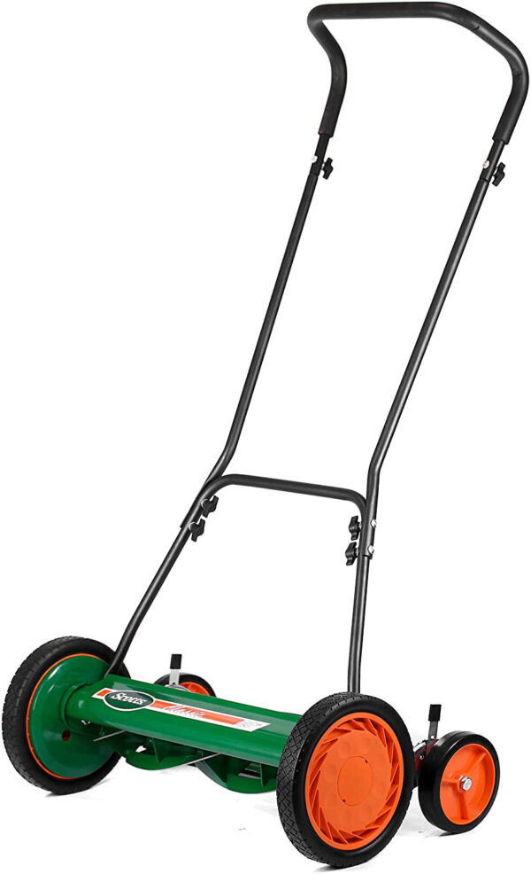Outdoor Power Tools 2000-20S 20-Inch 5-Blade Classic Push Reel Lawn Mower, Green