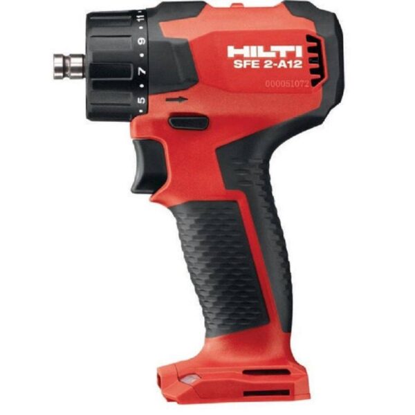 2241415 12-Volt Cordless Brushless 1/2 in. Keyless Hex Drill Driver SFE A12 with Exchangeable Chuck Set (Batteries Not Included) - Image 4