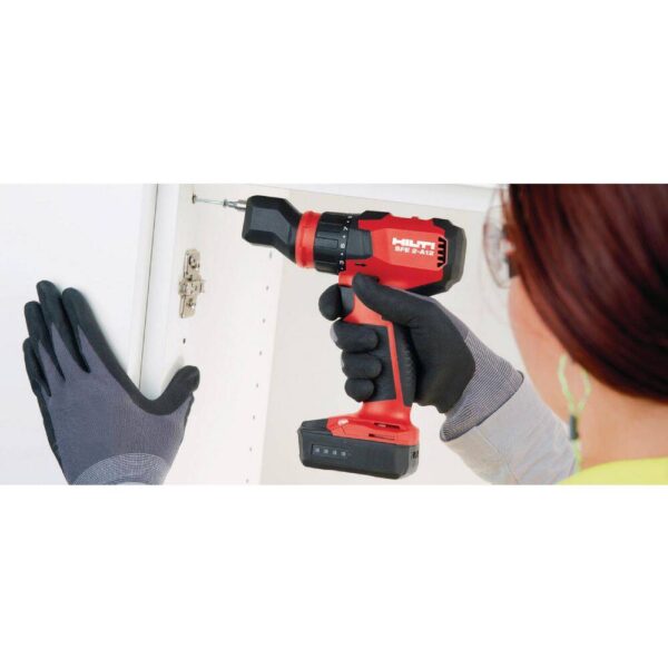 2241415 12-Volt Cordless Brushless 1/2 in. Keyless Hex Drill Driver SFE A12 with Exchangeable Chuck Set (Batteries Not Included) - Image 2