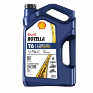 Shell Rotella T6 (3 1 Gal): Full Synthetic 5W-40 Diesel Oil, Bulk Value