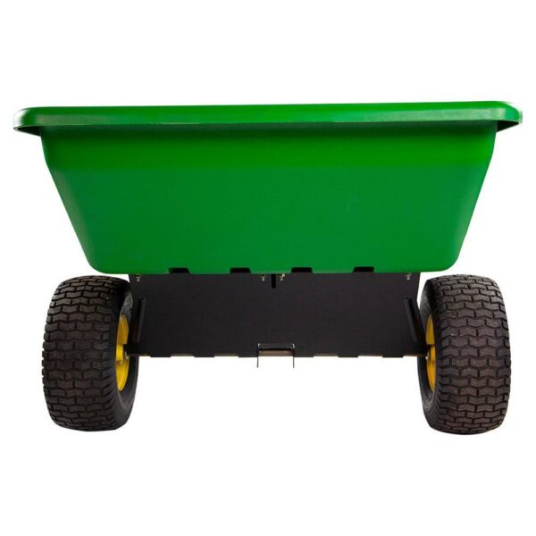 PCT-100JDC 650 lb. 10 cu. ft. Tow-Behind Poly Utility Cart - Image 2