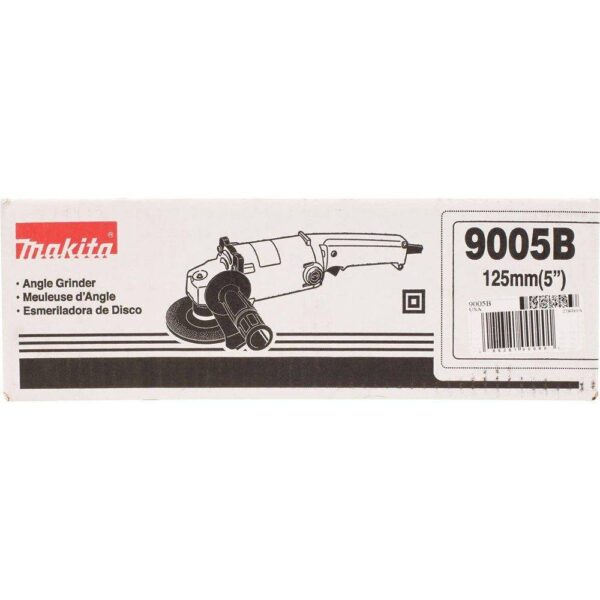 9005B 9 Amp 5 in. Corded High-Power Angle Grinder with AC/DC Switch - Image 6