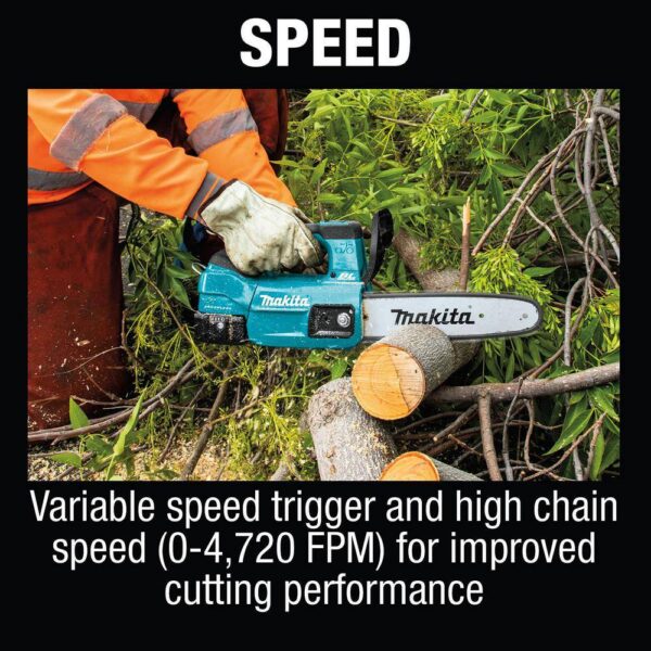 XCU06SM1  10 in. 18V Lithium-Ion Brushless Electric Battery Chainsaw Kit (4.0Ah) - Image 10