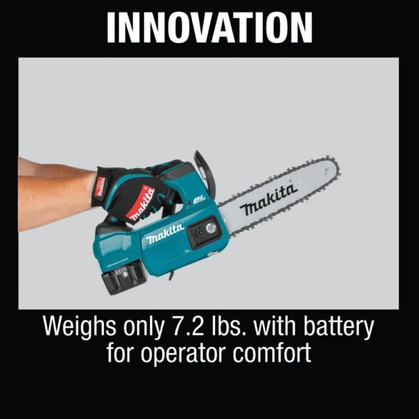 XCU06SM1  10 in. 18V Lithium-Ion Brushless Electric Battery Chainsaw Kit (4.0Ah) - Image 9