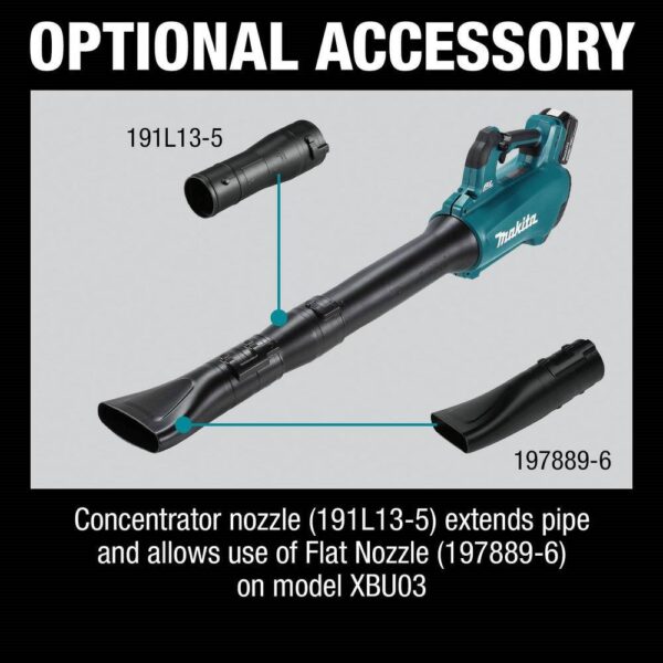 XBU03SM1 116 MPH 459 CFM 18-Volt LXT Lithium-Ion Brushless Cordless Blower Kit - Image 8