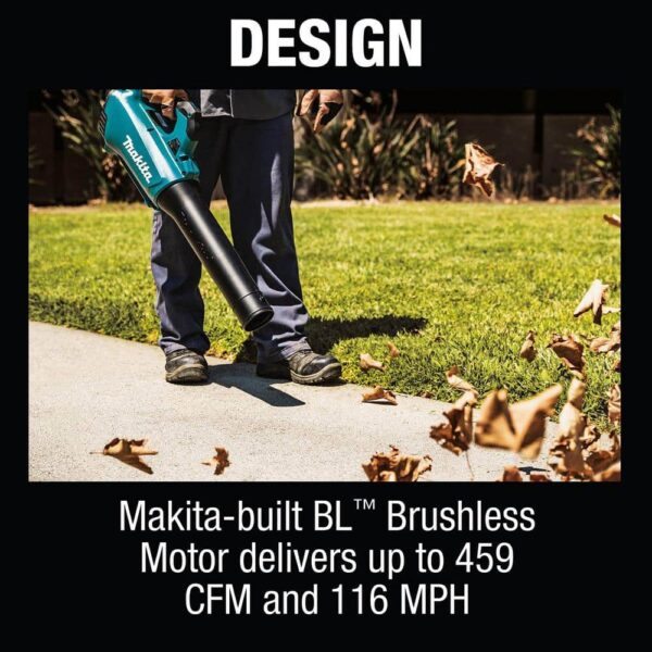 XBU03SM1 116 MPH 459 CFM 18-Volt LXT Lithium-Ion Brushless Cordless Blower Kit - Image 11
