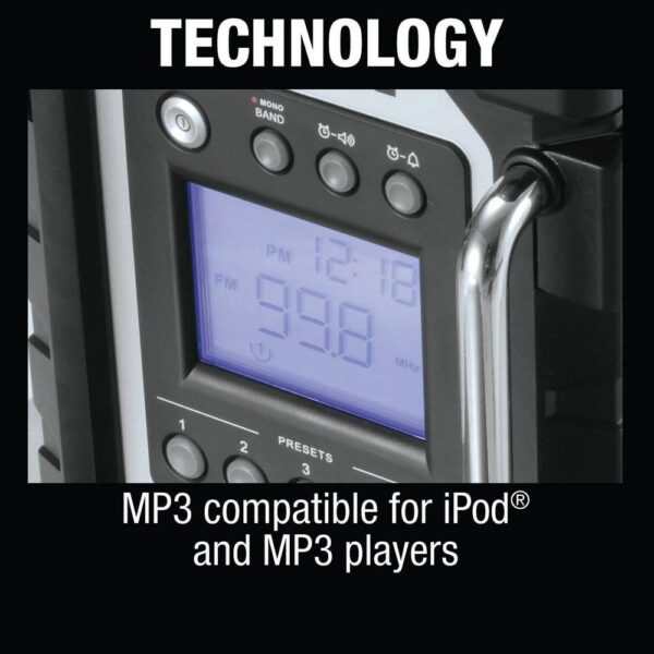 XRM05W 18V LXT Lithium-Ion Cordless Job Site Radio (Tool-Only) - Image 9