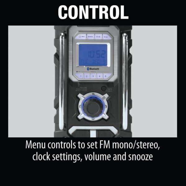 XRM06B 18V LXT Lithium-Ion Cordless Bluetooth Job Site Radio (Tool Only) - Image 9