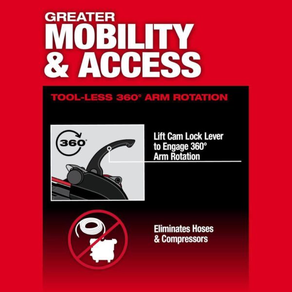 2482-20 M12  12V Lithium-Ion Brushless Cordless 1/2 in. x 18 in. Bandfile (Tool-Only) - Image 6