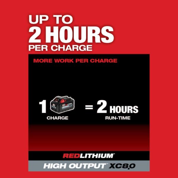 2726-20-48-11-1880 M18  24 in. 18-Volt Lithium-Ion Brushless Cordless Hedge Trimmer with 8.0 Ah High Output Battery - Image 8