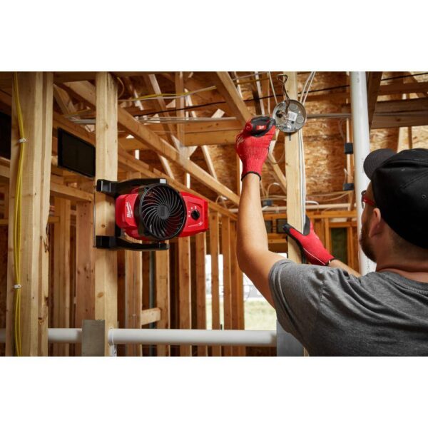 0820-20 M12 12-Volt Lithium-Ion Cordless Jobsite Fan (Tool-Only) - Image 9