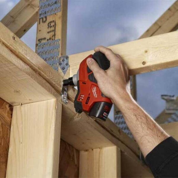 2458-21 M12 12-Volt Lithium-Ion Cordless Palm Nailer Kit with One 1.5Ah Battery, Charger and Tool Bag - Image 5