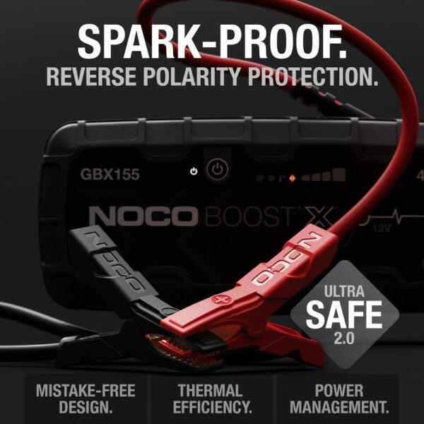 NOCO GBX155 Boost X 12-Volt 4250 Amp Lithium Jump Starter - Image 4