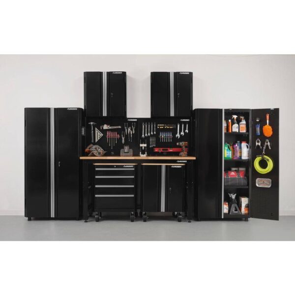 G2802BR-US Ready-to-Assemble 24-Gauge Steel 2-Door Garage Base Cabinet in Red (28 in. W x 32 in. H x 18 in. D) - Image 12