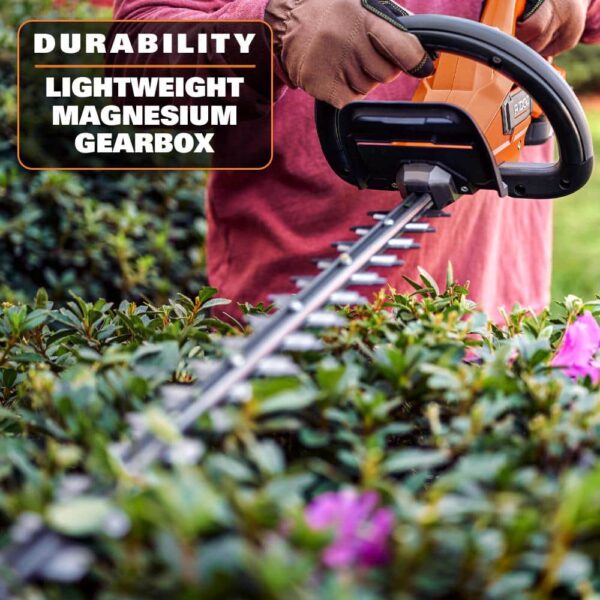 R01401K 18V Brushless Cordless Battery 22 in. Hedge Trimmer with 2.0 Ah Battery and Charger - Image 5