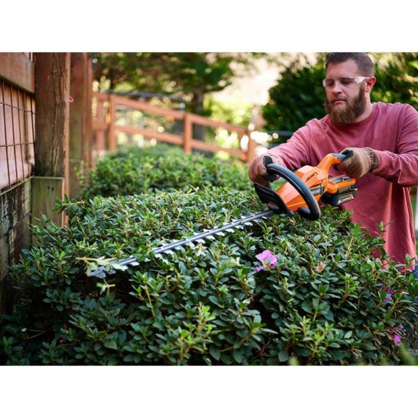 R01401K 18V Brushless Cordless Battery 22 in. Hedge Trimmer with 2.0 Ah Battery and Charger - Image 9