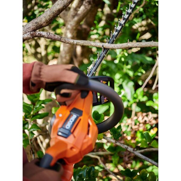 R01401K 18V Brushless Cordless Battery 22 in. Hedge Trimmer with 2.0 Ah Battery and Charger - Image 8
