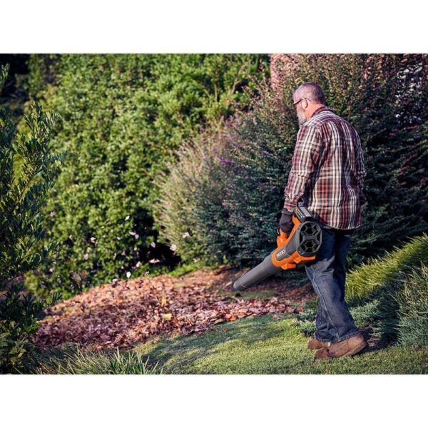 R01601K 18V Brushless 130 MPH 510 CFM Cordless Battery Leaf Blower with 6.0 Ah MAX Output Battery and Charger - Image 9