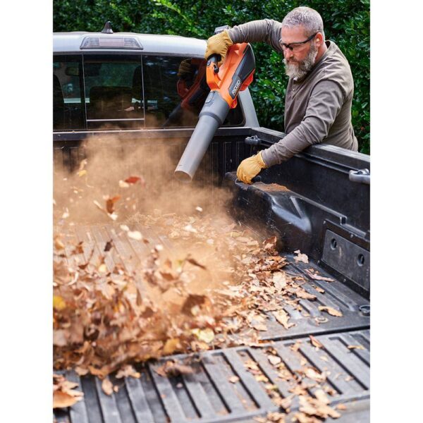 R01601K 18V Brushless 130 MPH 510 CFM Cordless Battery Leaf Blower with 6.0 Ah MAX Output Battery and Charger - Image 8