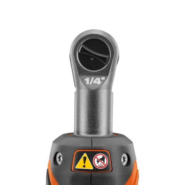 R866010K 18V Brushless Cordless 1/4 in. Ratchet Kit with 2.0 Ah Battery and Charger - Image 9