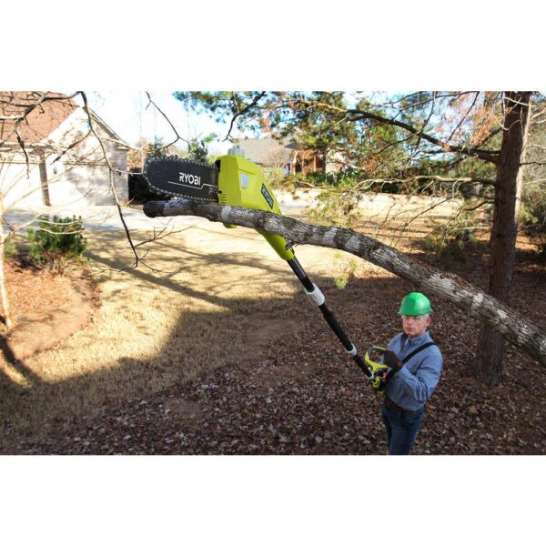 RY40550-PS 40V HP Brushless 16 in. Battery Chainsaw and 10 in. Battery Pole Saw with 4.0 Ah Battery and Charger - Image 4