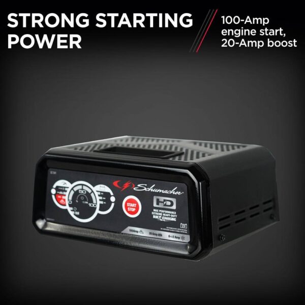 Electric SC1341  Automotive 12-Volt 100-Amp Fully Automatic Battery Charger and Jump Starter - Image 6