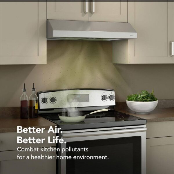 BCSD142SS  BCSD 42 in. 300 Max Blower CFM Convertible Under-Cabinet Range Hood with Easy Install System in Stainless Steel - Image 2