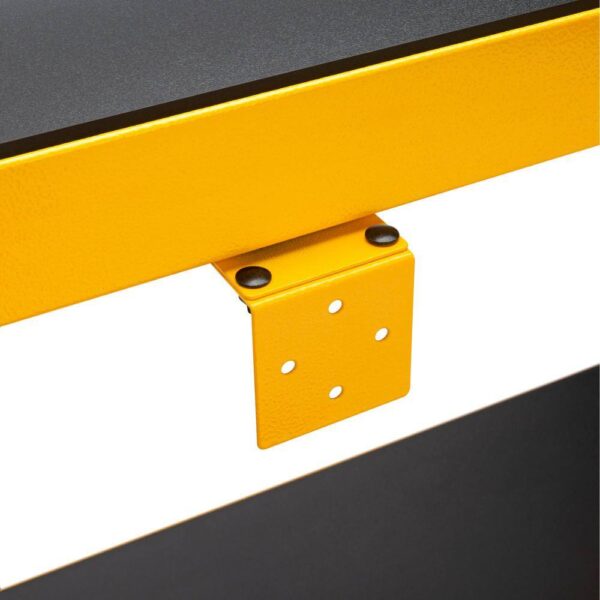 DXST4500 Yellow 3-Tier Steel Garage Storage Shelving Unit (50 in. W x 48 in. H x 18 in. D) - Image 8