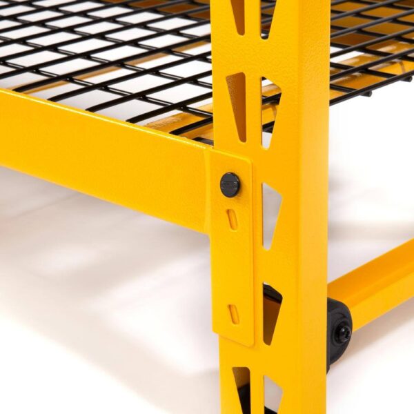 DXSTFB048 20 in. H x 50 in. W x 18 in. D Garage Bench with Wire Grid Storage Shelf - Image 4